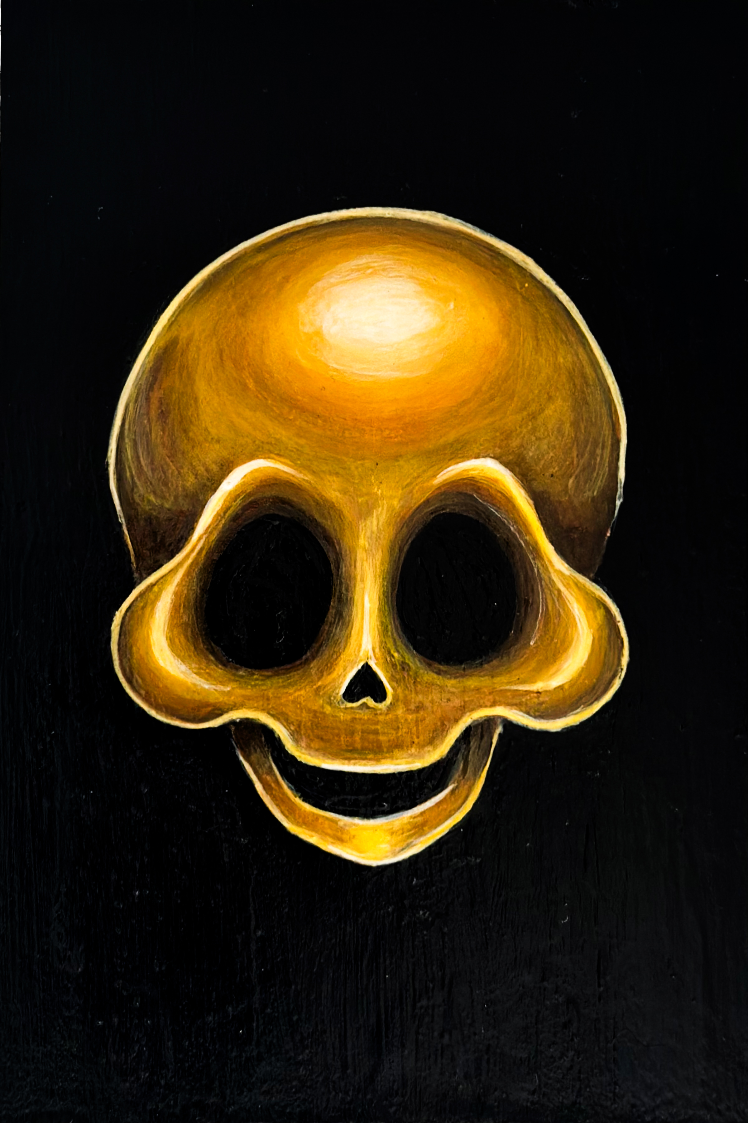 Gold Skull (detail)