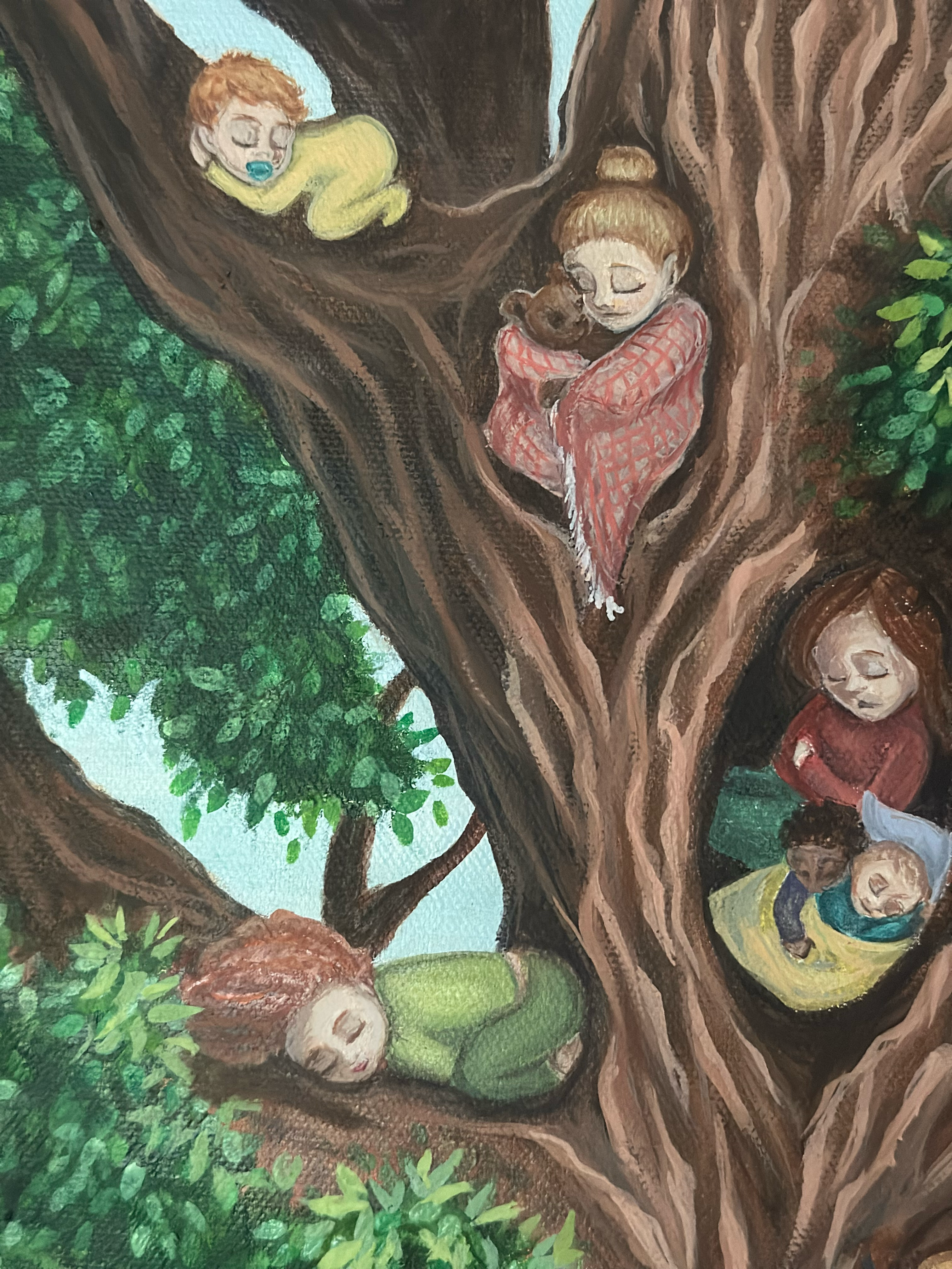 The Napping Tree (detail 3)