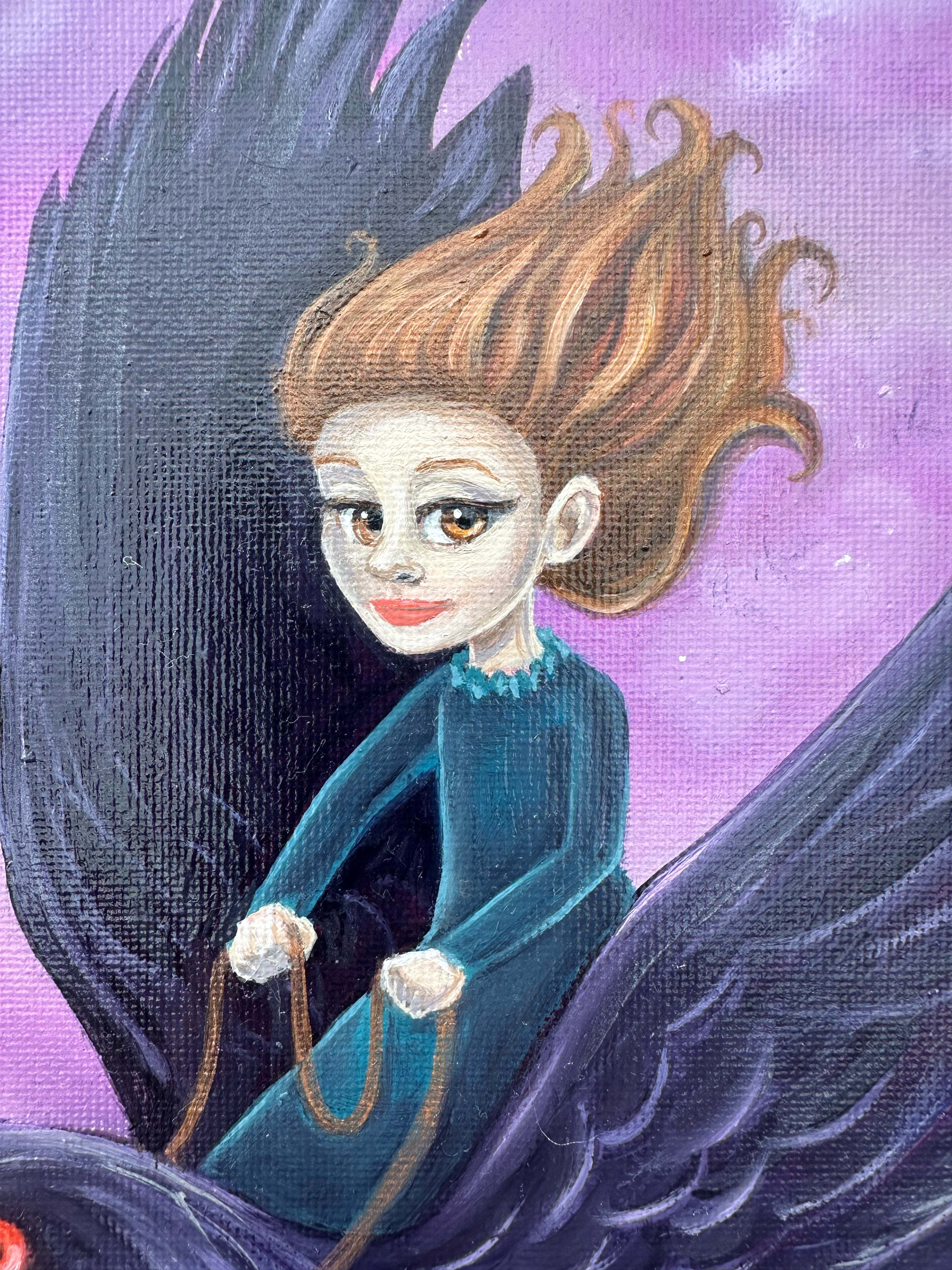 Raven Rider (detail 1)