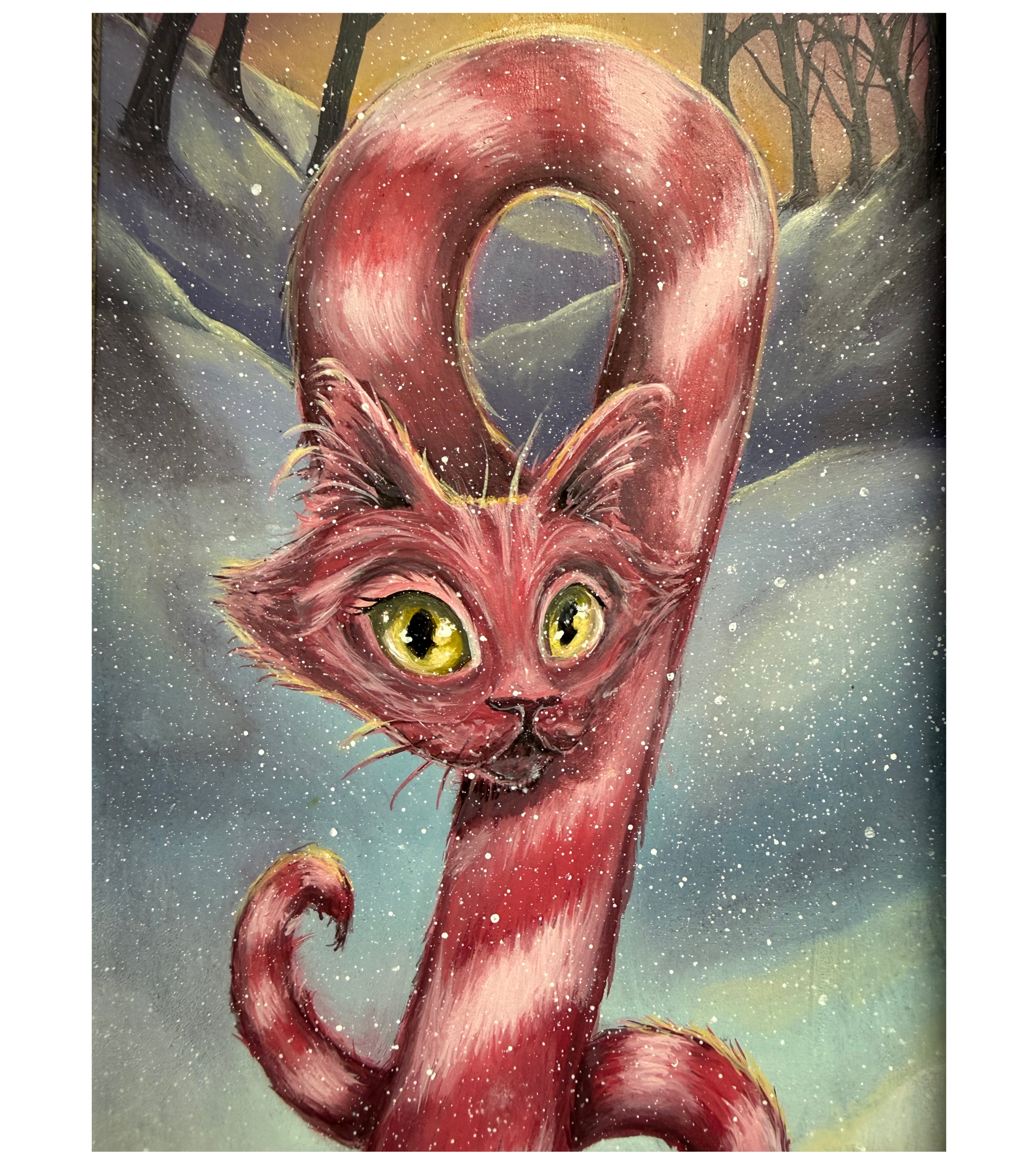 Sunset in Kitty Kane Forest (detail)